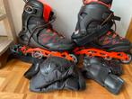 Skeelers maat 43 met knie- en polsbescherming, Nieuw, Inline skates 4 wielen, Dames, Ophalen