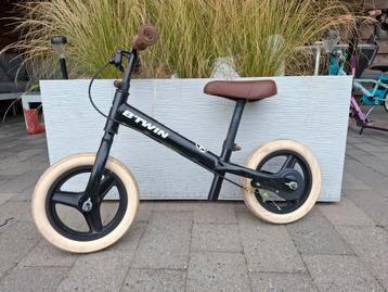 LOOPFIETS VOOR KINDEREN ZWART B'TWIN, Enlèvement, Utilisé, Vélo d'équilibre