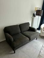 IKEA 2-zit zetel - Donkergrijs, Huis en Inrichting, Fauteuils, Ophalen, Zo goed als nieuw