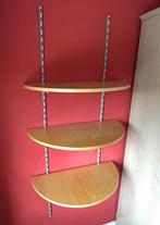 Wandrek met 3 legplanken 1,80m x 80 en 40 cm, Ophalen, Zo goed als nieuw
