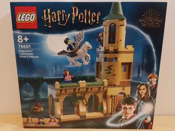 (GESEALD) Lego 76401 Hogwarts Courtyard: Sirius's Rescue beschikbaar voor biedingen