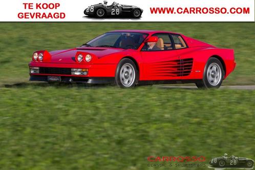 Ferrari Testarossa  Te koop gevraagd, Auto's, Ferrari, Bedrijf, Testarossa, Benzine, Coupé, Handgeschakeld