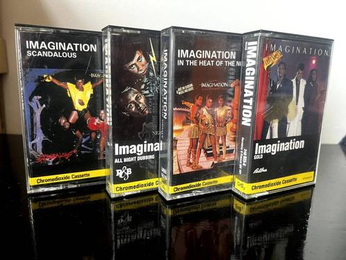 Cassettes Imagination, Cd's en Dvd's, Cassettebandjes, Zo goed als nieuw, Origineel, R&B en Soul, 2 t/m 25 bandjes, Ophalen of Verzenden