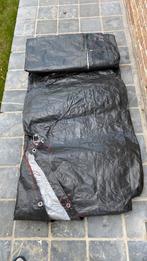 Afdekzeil voor ovaal zwembad 660 x 420cm zwart, Tuin en Terras, Zwembad-toebehoren, Ophalen, Zo goed als nieuw, Afdekzeil