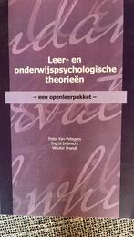 Leer- en onderwijspsychomogische theorieeen, Peter Van Peteg, Comme neuf, Enlèvement