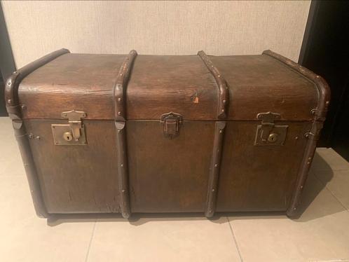 ZELDZAAM: Reiskoffer/Amerikaans leger, Huis en Inrichting, Woonaccessoires | Kisten, Gebruikt, 50 tot 75 cm, 50 tot 75 cm, 50 tot 100 cm