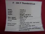 Thunderstreak-Thunderjet-Thundermirage., Collections, Aviation, Comme neuf, Carte, Photo ou Gravure, Enlèvement ou Envoi