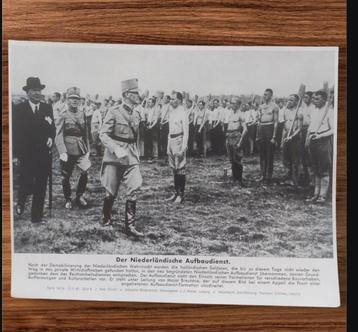 Duitse WO2 Niederländische Aufbaudienst kriegsberichter foto beschikbaar voor biedingen