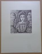 ARMAND SIMON / SURREALISME / ZW-W LITHO / 66x50cm / SIG, Enlèvement ou Envoi
