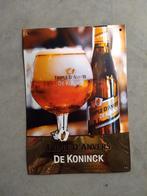 de koninck emaille bord, Verzamelen, Merken en Reclamevoorwerpen, Ophalen of Verzenden, Nieuw, Reclamebord