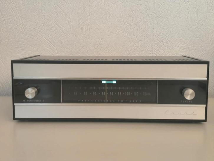 rare tuner fm a tube carad t51 b professionnal, Audio, Tv en Foto, Tuners, Gebruikt, Ophalen