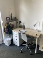 IKEA LAGKAPTEN/ALEX bureau 120x60 cm, Huis en Inrichting, Bureaus, Ophalen, Zo goed als nieuw, Bureau
