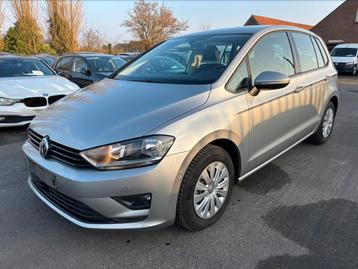 VW GOLF SPORTVAN DIESEL 1.6 EU 6b, Auto's, Stof, Euro 6, 4 cilinders, Beige