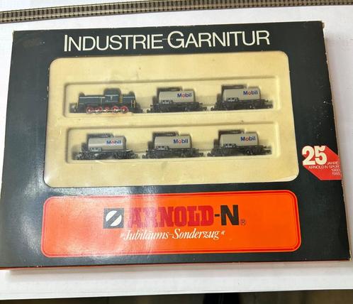 Arnold-N Jubiläuns-Sonderzug 0151 Industrie Garnitur, Hobby en Vrije tijd, Modeltreinen | N-Spoor, Nieuw, Treinset, Gelijkstroom