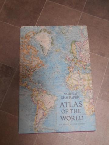 Atlas mondial National Geographic vintage, Enlèvement ou Envoi, Comme neuf, Monde