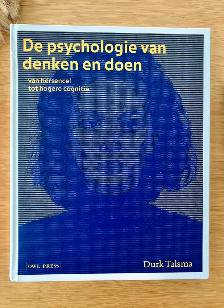 De psychologie van denken en doen boek, Livres, Livres d'étude & Cours, Neuf, Enlèvement