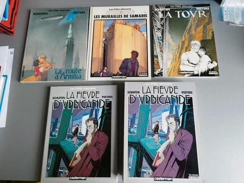 Les Cités obscures Schuiten différents titres et éditions, Boeken, Stripverhalen, Gelezen, Complete serie of reeks, Ophalen of Verzenden