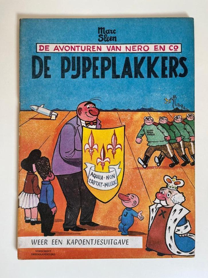 Nero - De Pijpeplakkers - 1e druk - 1965, Boeken, Stripverhalen, Verzenden