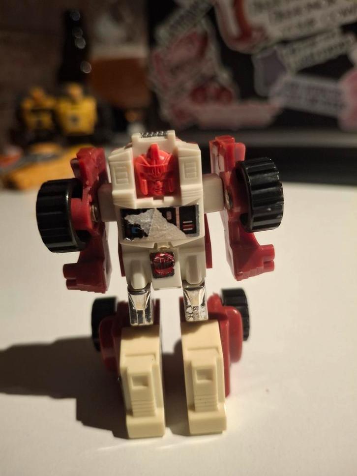 Minicars Transformers G1 Swerve 1986, Collections, Transformers, G1, Enlèvement ou Envoi