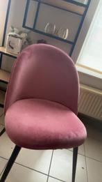 4 roze stoelen, Ophalen, Zo goed als nieuw, Overige kleuren, Vier