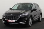 Ford Kuga VIGNALE 2.5 225PK PLUG-IN VIGNALE 2.5 225PK PLUG-I, Auto's, Gebruikt, Euro 6, Zwart, Leder