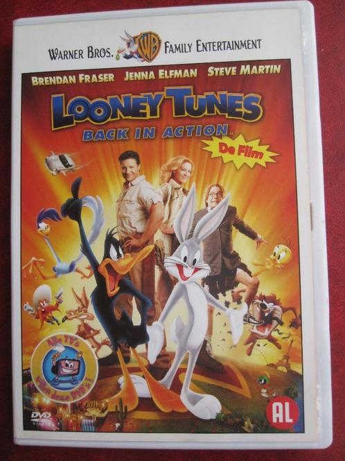 Looney Tunes Back in Action (2003), Cd's en Dvd's, Dvd's | Tekenfilms en Animatie, Zo goed als nieuw, Amerikaans, Tekenfilm, Alle leeftijden