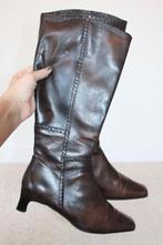 Très belles bottes en cuir Caprice s1 (taille 6½/40) €70, -, Comme neuf, Brun, Caprice, Bottes hautes