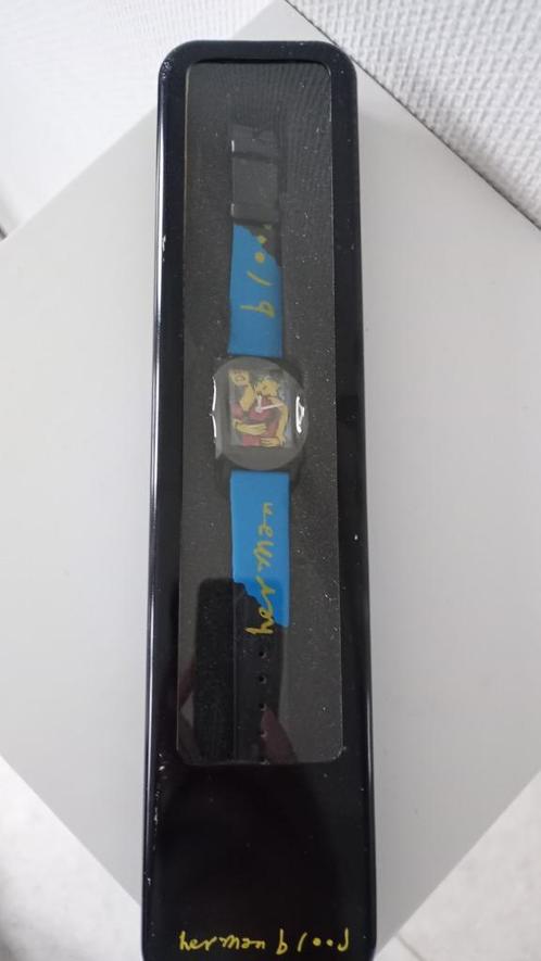 Horloge kunstenaar Herman Brood Ltd Edition, Handtassen en Accessoires, Horloges | Heren, Nieuw, Polshorloge, Overige merken, Kunststof
