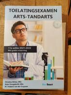 Toelatingsexamen kunst-tandarts 11de editie, Boeken, Ophalen, Nieuw