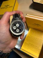 Zeldzaam Prachtig Breitling Navitimer Olympus 1461 maanfasen, Handtassen en Accessoires, Horloges | Heren, Ophalen, Leer, Breitling