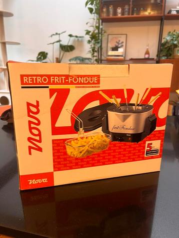 GLOEDNIEUW Retro Frit-Fondue Nova 170111 beschikbaar voor biedingen