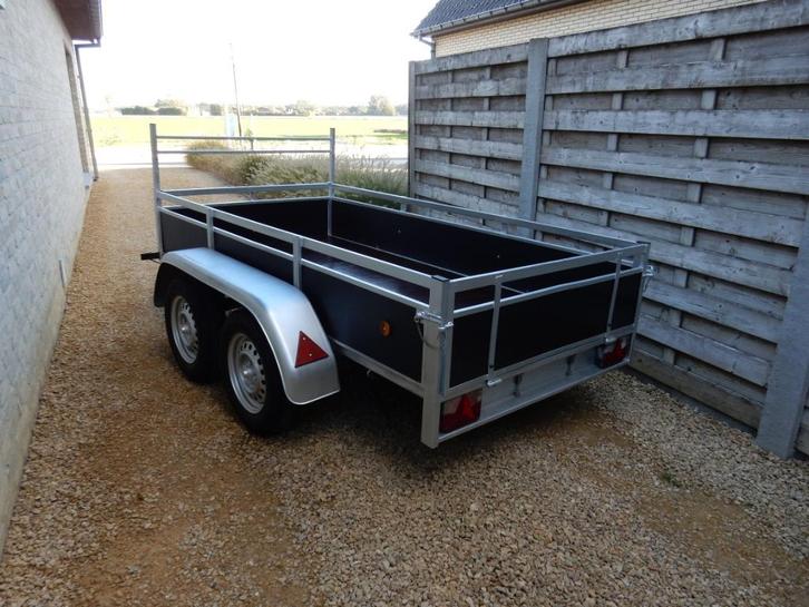 Aanhangwagen dubbelas 750kg, Auto diversen, Aanhangers en Bagagewagens, Ophalen