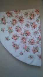 Vintage tafellaken orange met doorsnede 174 cm, Ophalen of Verzenden