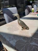 Verzilverd bronzen eendje, Antiek en Kunst, Ophalen of Verzenden