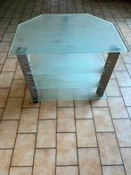 Glass TV tafel, Huis en Inrichting, Ophalen, Gebruikt