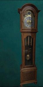 Massieve eiken staande klok, Antiek en Kunst, Ophalen