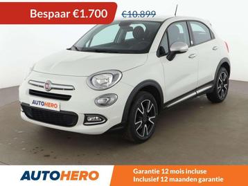 Fiat 500X 1.6 E-torQ Mirror (bj 2018), Auto's, Voorwielaandrijving, Stof, Zwart, 500X