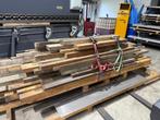 Te koop partij houten balken en profielen, Doe-het-zelf en Bouw, Ophalen, Gebruikt, 50 mm of meer, 300 cm of meer