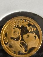 GOUDEN MUNT CHINA PANDA BEER - 2017 - 1 g Goud 999 -, Postzegels en Munten, Ophalen of Verzenden, Goud