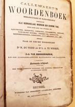 HEEL OUD CALLEWAERT'S WOORDENBOEK, Boeken, Ophalen