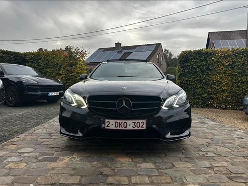 Mercedes E220 CDI - Aut. - Pano - AMG pakket - FULL optie, Autos, Mercedes-Benz, Particulier, Classe E, Feux de virage, Automatique