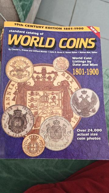 Catalogue World Coins 19' Century,1801-1900,nieuw,1152 pages beschikbaar voor biedingen
