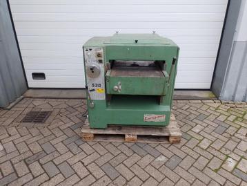Vandiktebank, vandikte, van dikte schaaf, schaafmachine beschikbaar voor biedingen