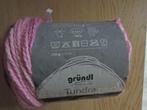rose verloop breigaren grundl 250gr/250m, Ophalen of Verzenden, Zo goed als nieuw, Breien of Haken, Wol of Garen