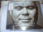 5 CD BOX - PAUL DE LEEUW - 100 LIEDJES, Cd's en Dvd's, Ophalen of Verzenden, Zo goed als nieuw, Pop, Boxset