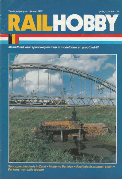 Rail Hobby nr 1 januari 1987, Hobby & Loisirs créatifs, Trains miniatures | HO, Neuf, Livre, Revue ou Catalogue, Autres marques