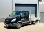 Iveco Daily 40C18 D 410 bj.2008 6 Pers|Pickup|Marge., Auto's, Iveco, Zwart, Te koop, Cruise Control