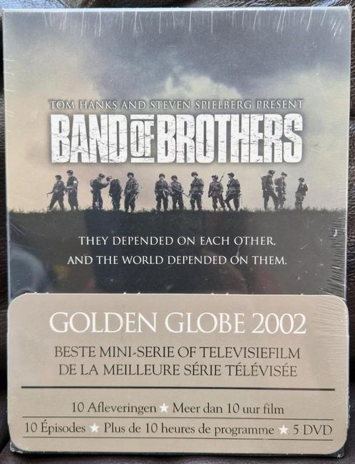 Band of Brothers - DVD box - NIEUW, Cd's en Dvd's, Dvd's | Actie, Nieuw in verpakking, Oorlog, Boxset, Ophalen of Verzenden