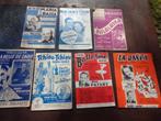 LOT partituren gemengd , jaren 50/60 , 7 stuks, Boeken, Ophalen of Verzenden, Gelezen