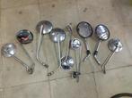 Lot motor (brommer) spiegels - 9 stuks, Motoren, Ophalen of Verzenden, Gebruikt